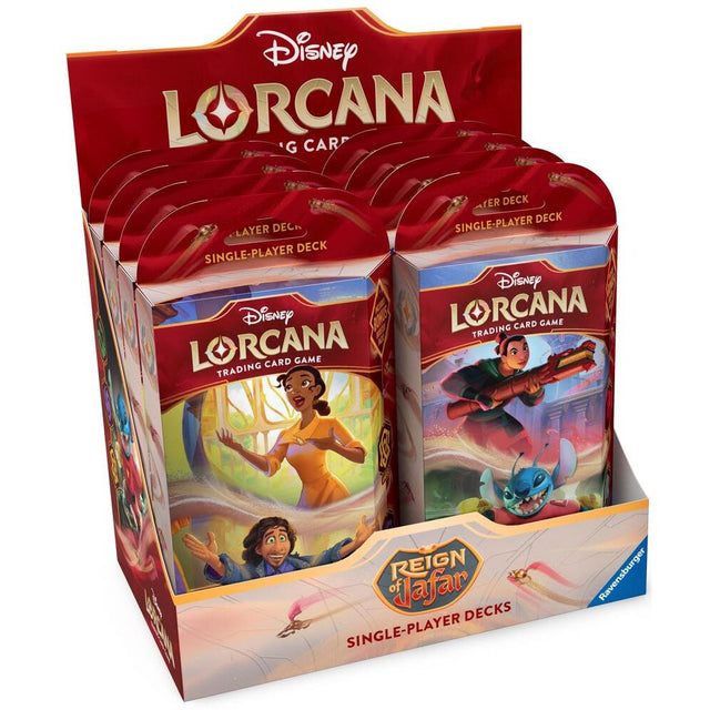 Disney Lorcana: Reign of Jafar Starter Deck Display