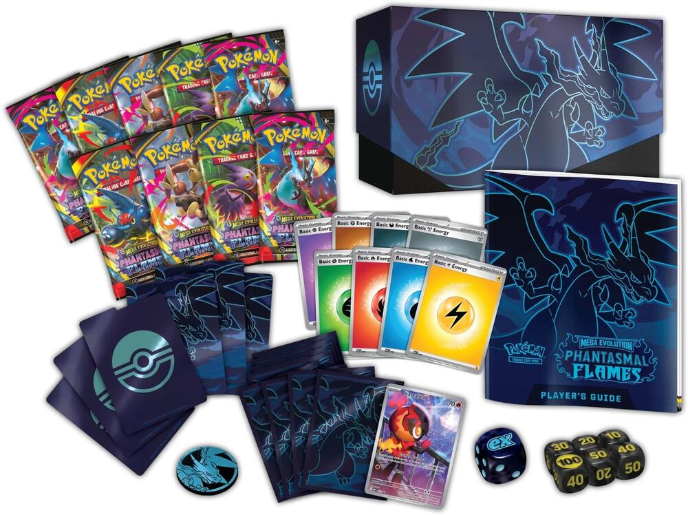 Pokémon TCG: Mega Evolution - Phantasmal Flames Elite Trainer Box