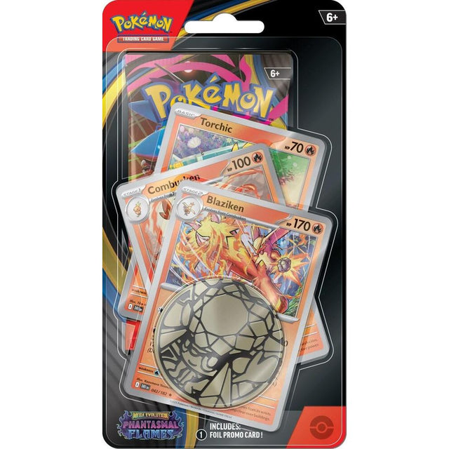 Pokémon TCG: Phantasmal Flames Premium Checklane Blister – Blaziken