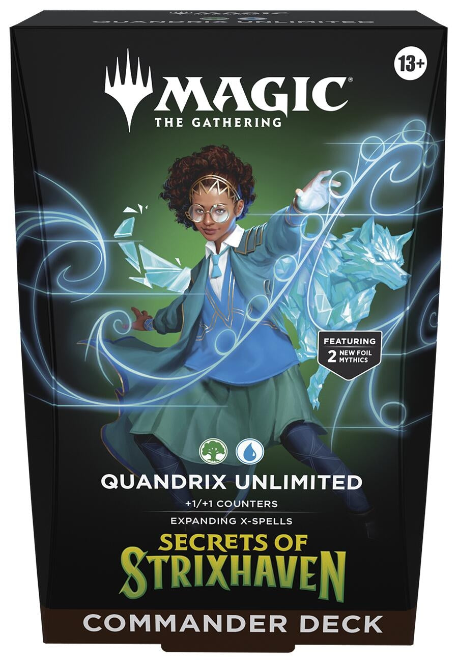 Magic the Gathering: Secrets of Strixhaven Commander Deck - Quandrix Unlimited
