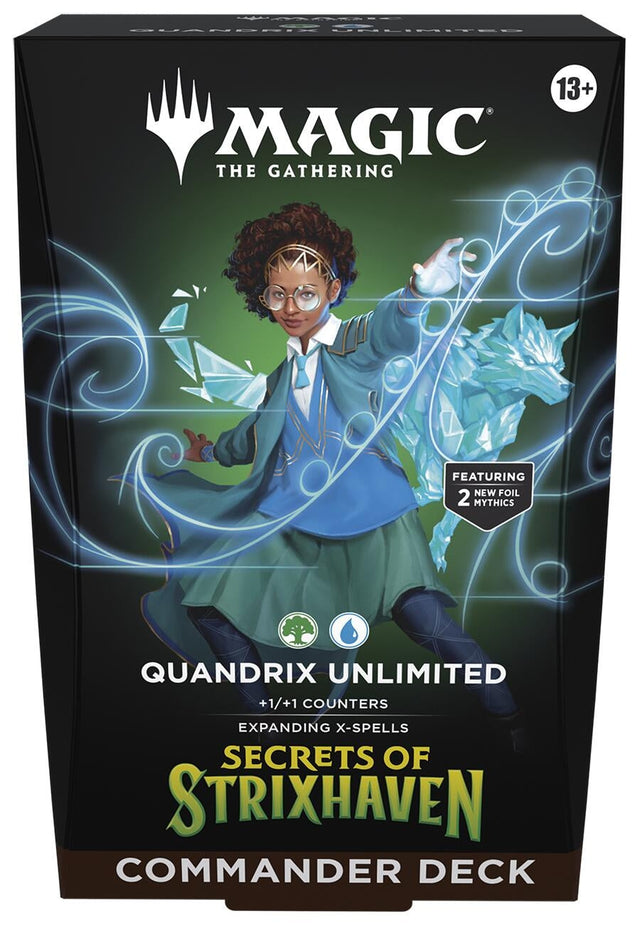 Magic the Gathering: Secrets of Strixhaven Commander Deck - Quandrix Unlimited