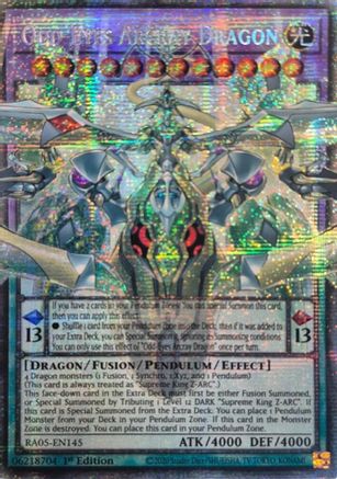 Odd-Eyes Arcray Dragon (Starlight Rare) - RA05-EN145 Starlight Rare 1st Edition