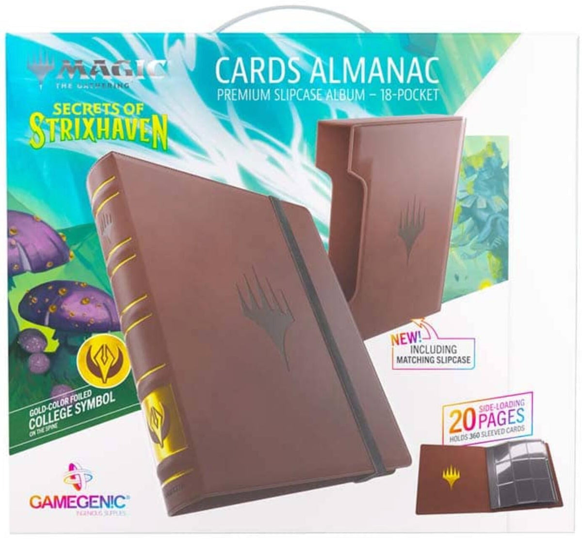Magic the Gathering: Secrets of Strixhaven Cards Almanac 18-Pocket Slipcase Album - Silverquill