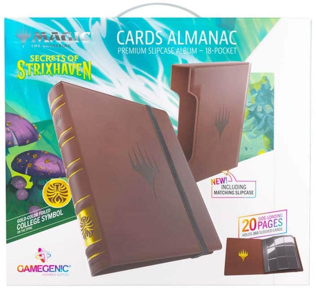 Magic the Gathering: Secrets of Strixhaven Cards Almanac 18-Pocket Slipcase Album - Witherbloom