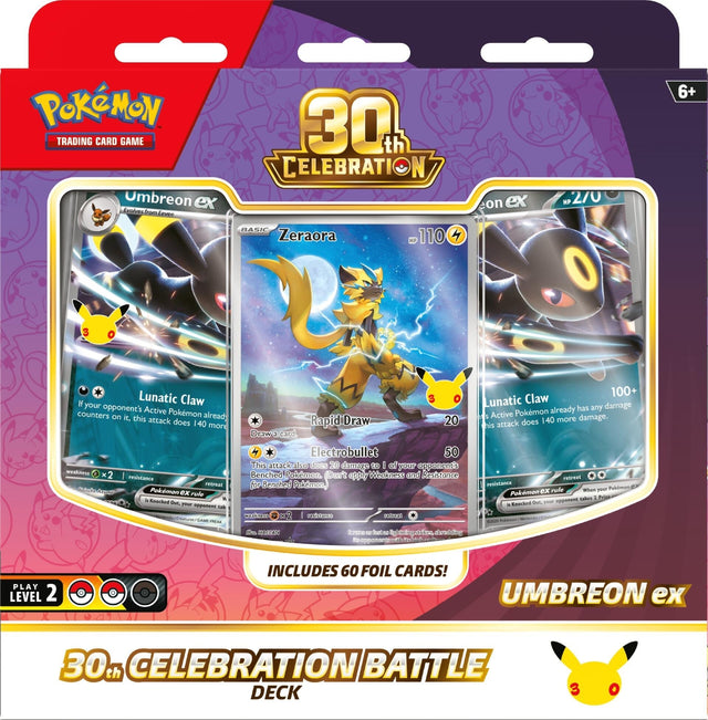 Pokemon TCG: Mega Evolution - 30th Celebration Battle Deck [Umbreon ex]