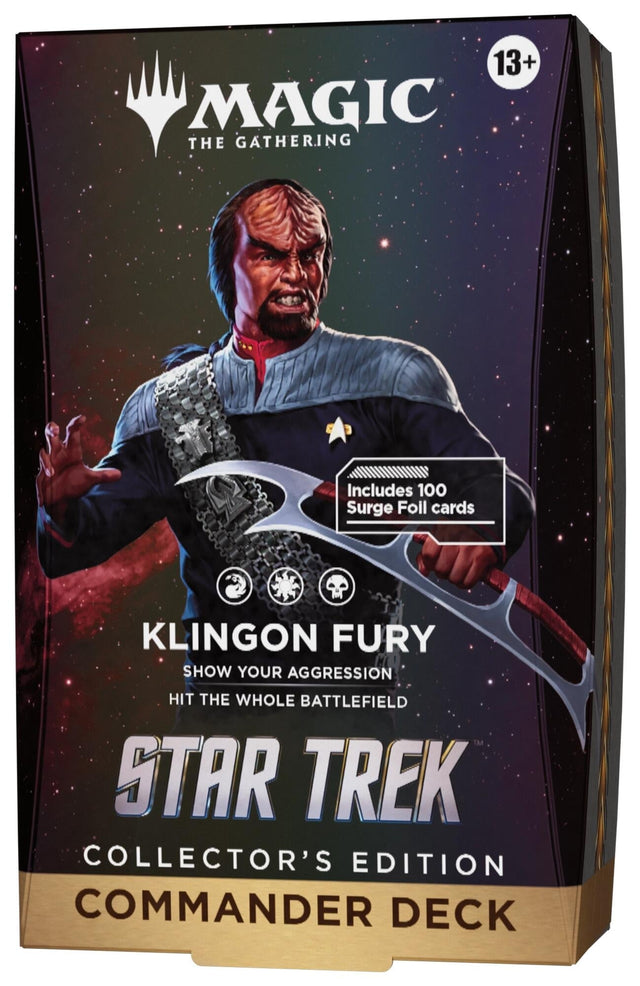 Magic the Gathering: Star Trek Commander Deck - Klingon Fury (Collector's Edition)