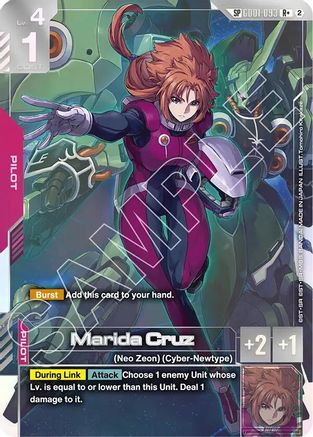 Marida Cruz (R+) (SP) (GD01-093) - Holofoil