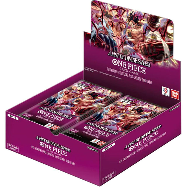 One Piece Card Game: A Fist of Divine Speed Booster Box (OP-11) [English]