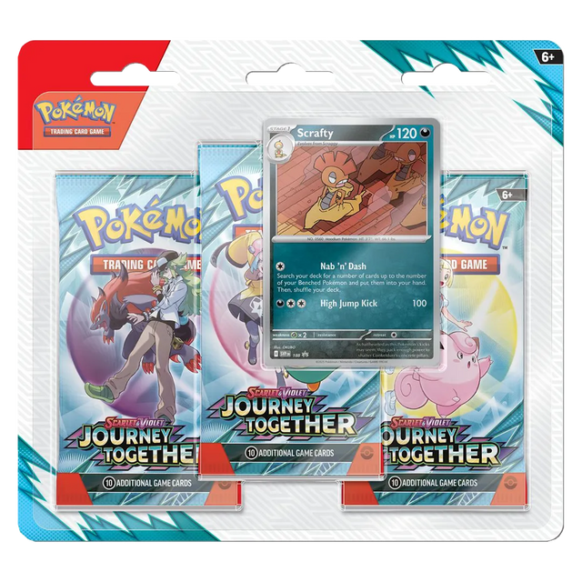 Scarlet & Violet: Journey Together - 3 Booster Blister [Scrafty]