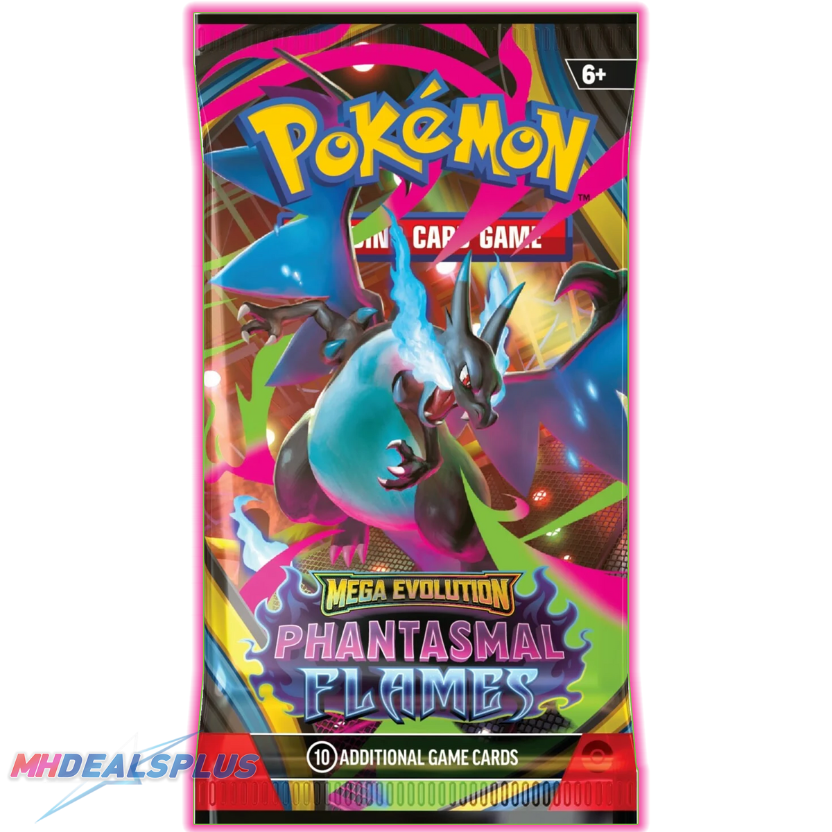 Pokemon Phantasmal Flames Booster Pack Set of 5