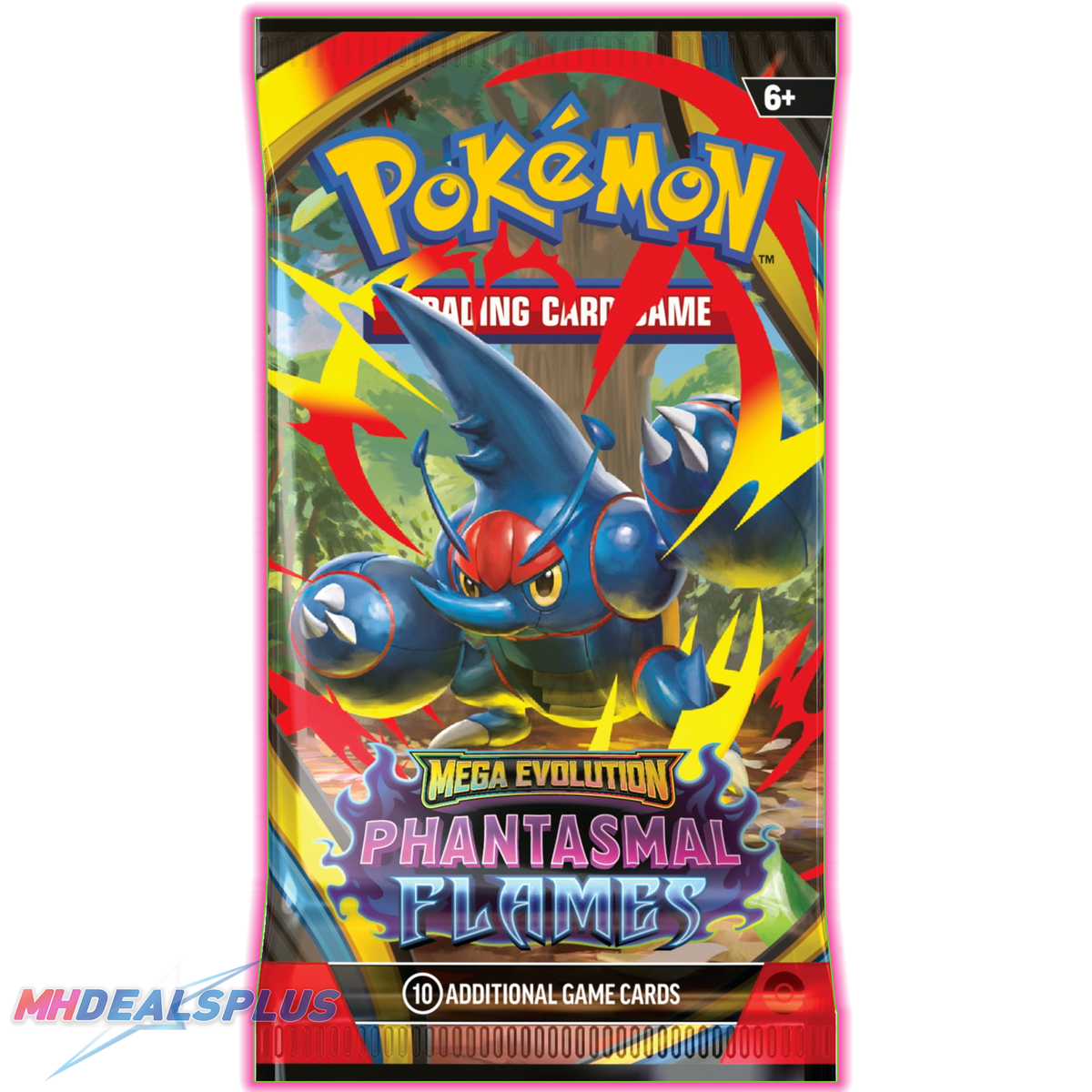 Pokemon Phantasmal Flames Booster Pack Set of 5