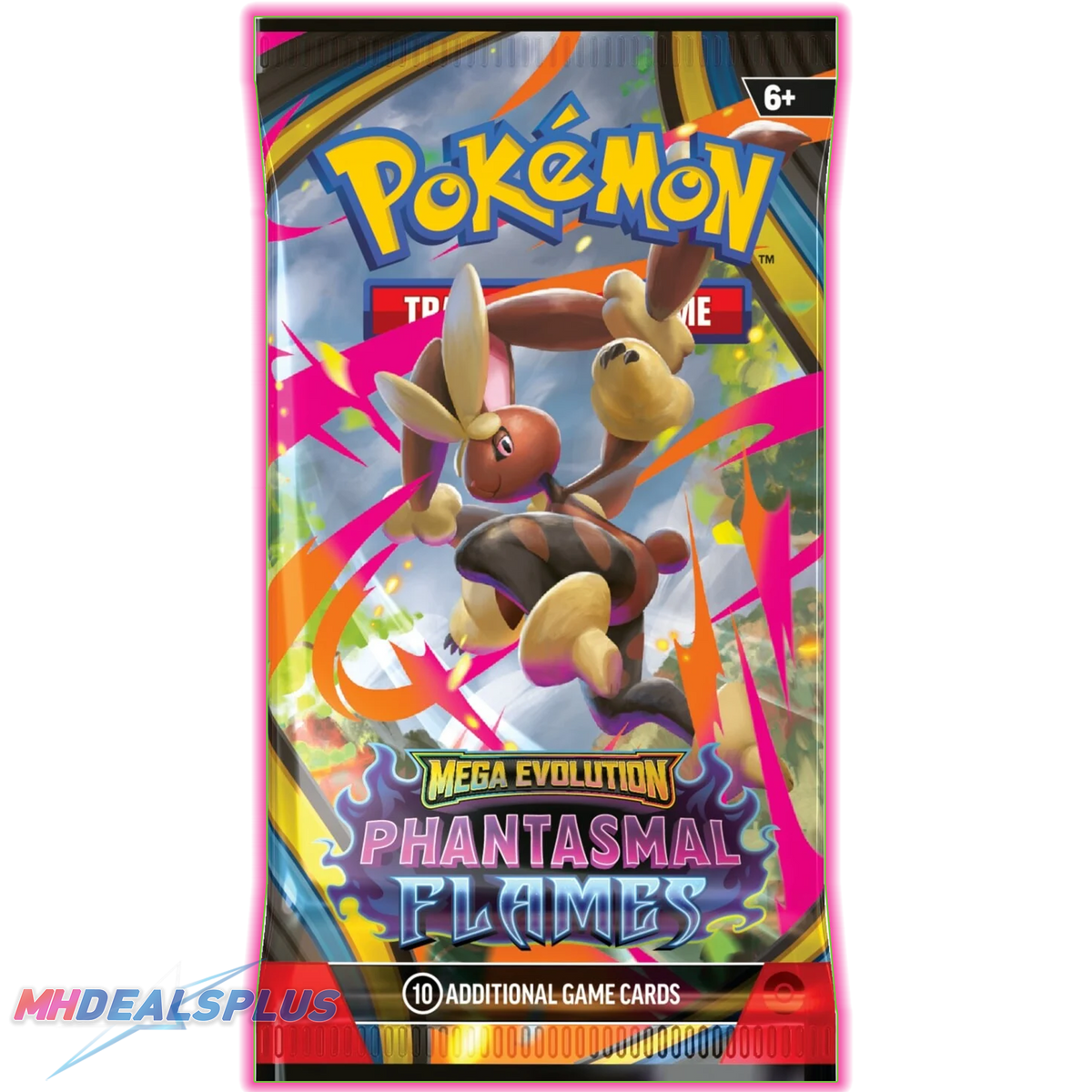Pokemon Phantasmal Flames Booster Pack Set of 5