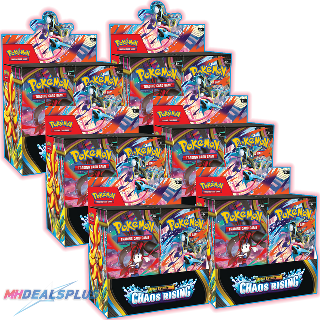 Pokemon Chaos Rising Booster Box Sealed Case