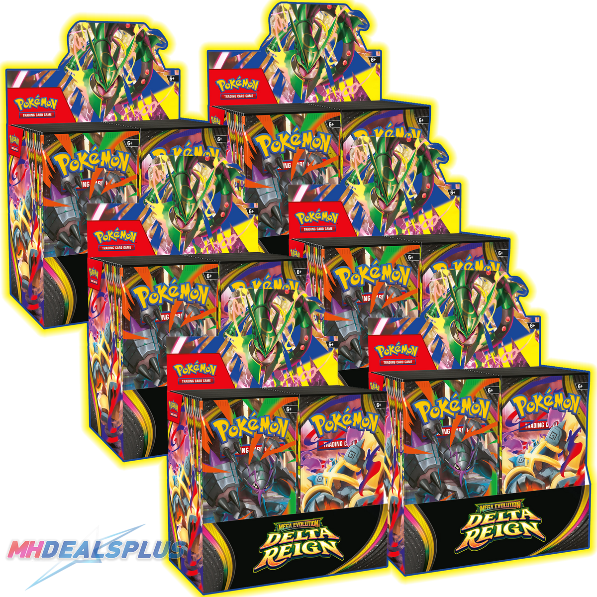 Pokemon Delta Reign Booster Box Sealed Case