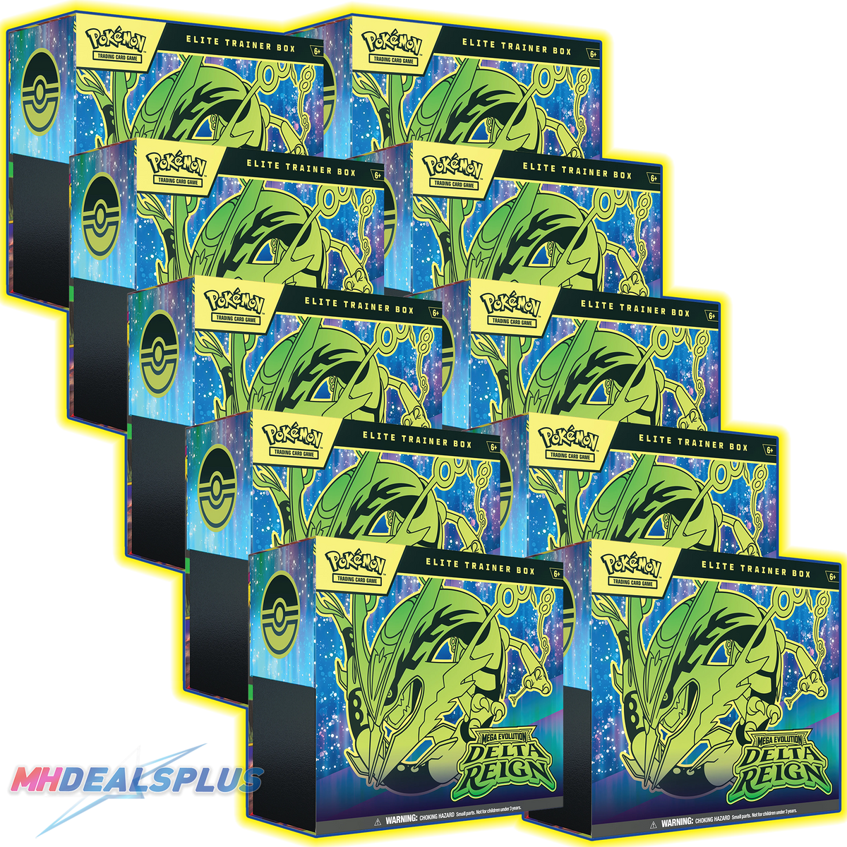 Pokemon Delta Reign Elite Trainer Box Sealed Case