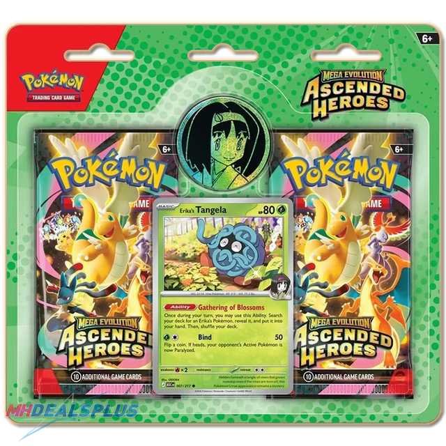 Pokemon Ascended Heroes 2-Pack Blister (Random)
