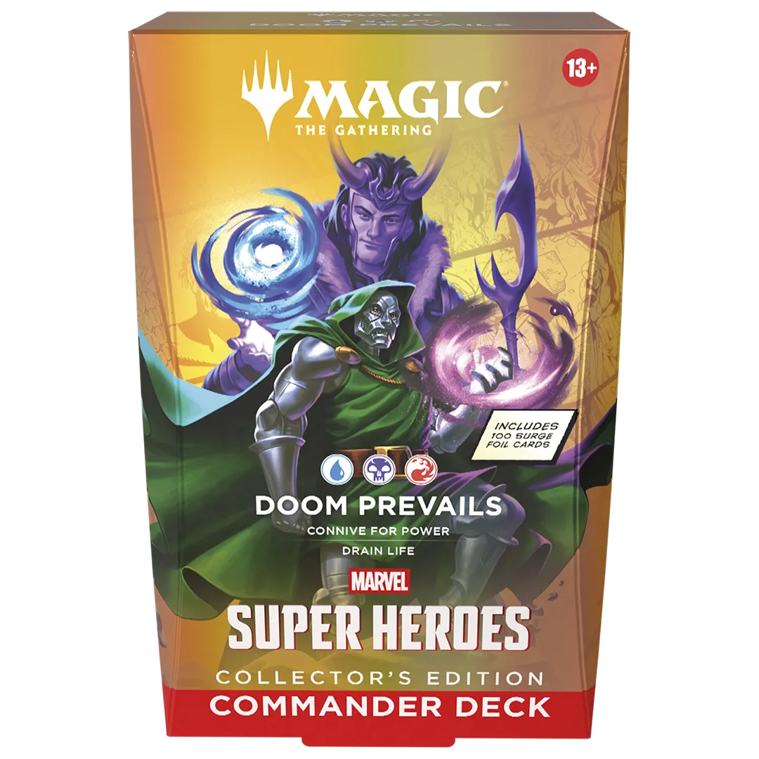 Magic: The Gathering - Marvel Super Heroes Collector's Edition Commander Decks [Set of 4]