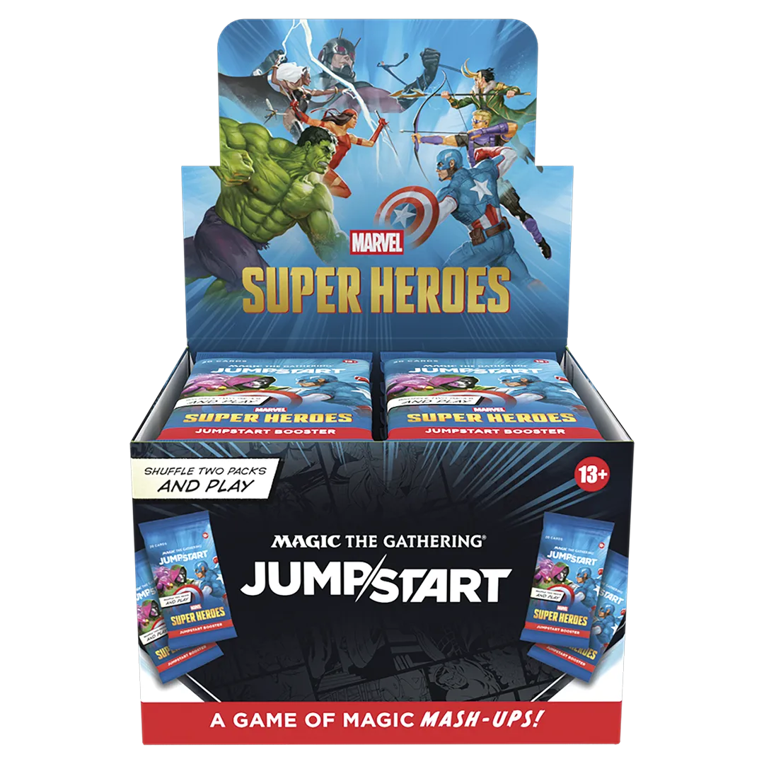 Magic: The Gathering - Marvel Super Heroes Jumpstart Booster Box