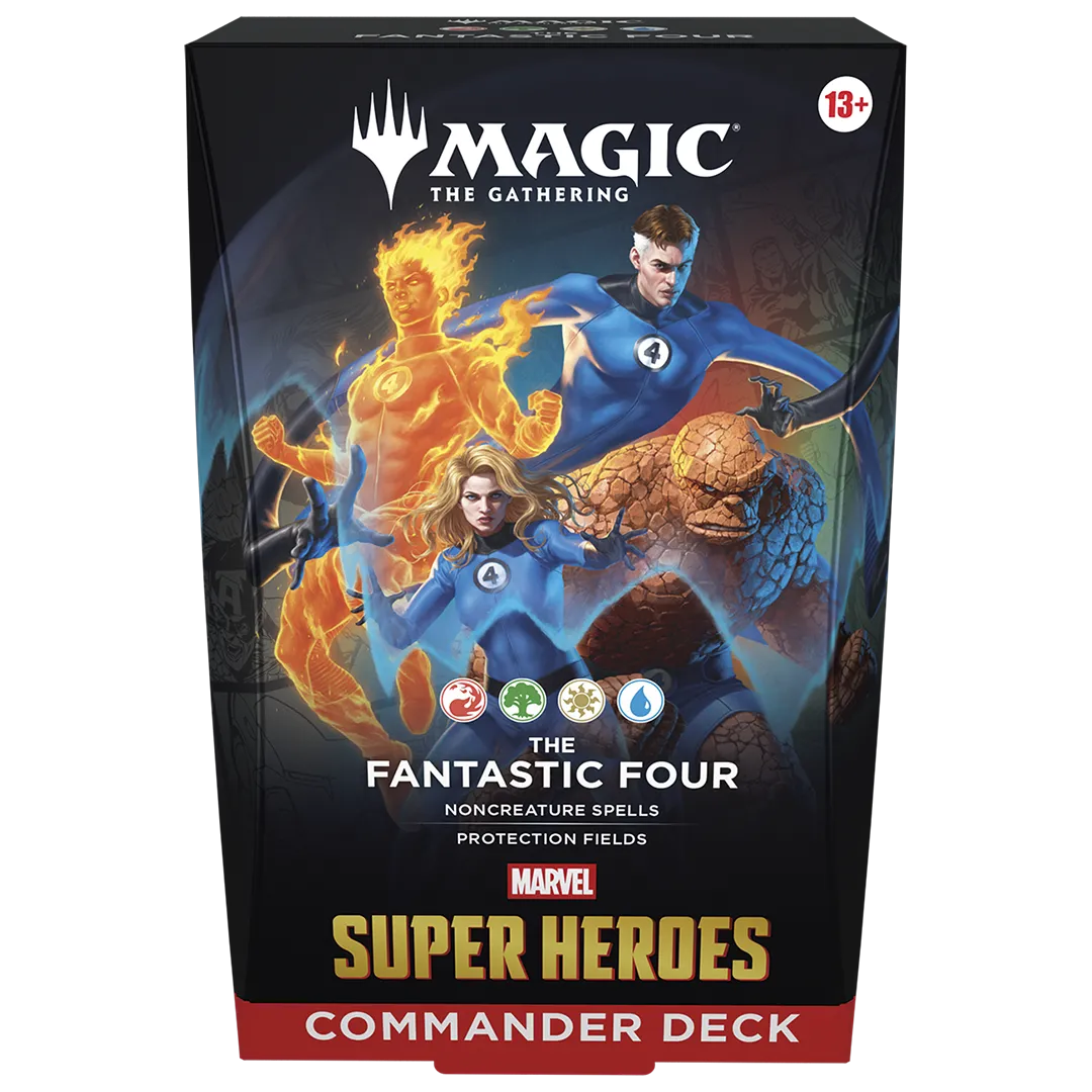 Magic: The Gathering - Marvel Super Heroes Commander Decks [Set of 4]