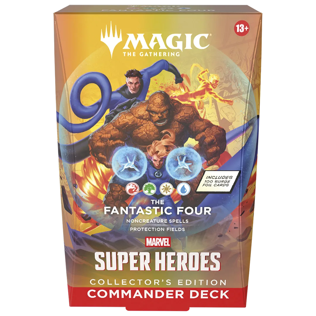 Magic: The Gathering - Marvel Super Heroes Collector's Edition Commander Decks [Set of 4]