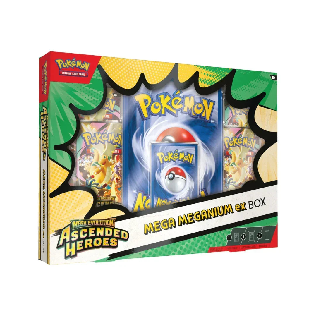 Pokemon TCG: Mega Evolution - Ascended Heroes - Mega Feraligatr ex Collection Box