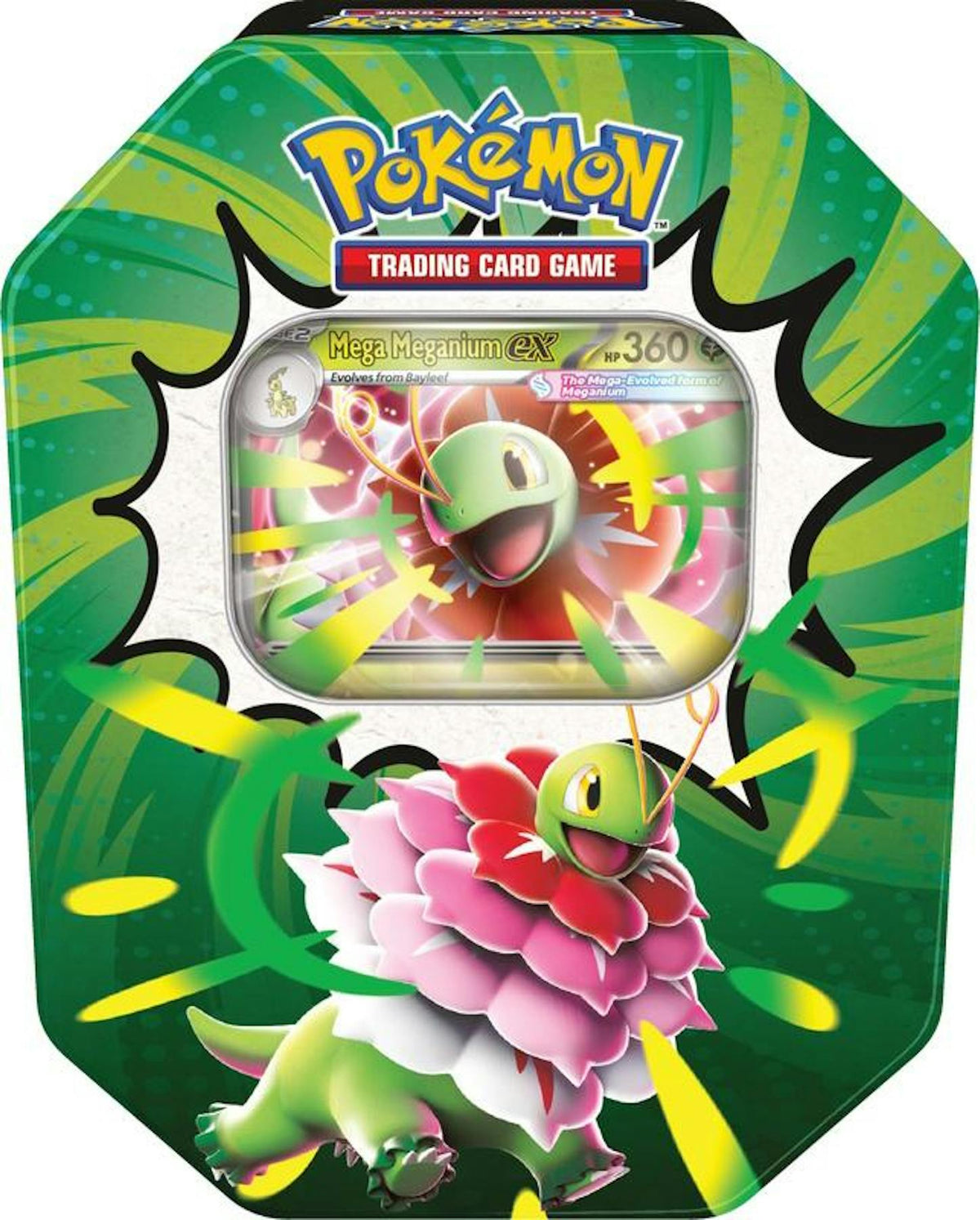Pokémon TCG: Mega Evolution Ascended Heroes Mega ex Tin Case (6 Tins)
