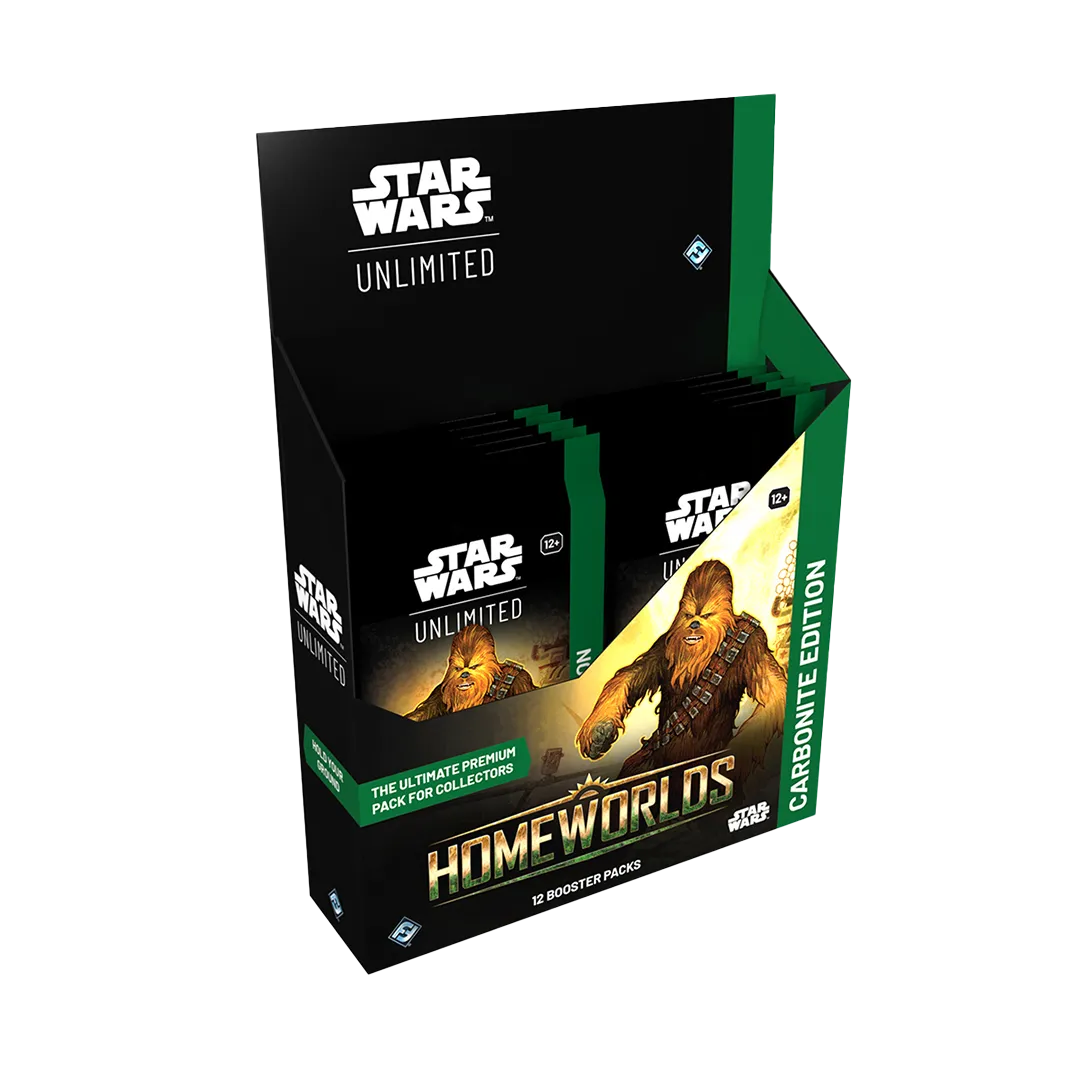 Star Wars Unlimited: Homeworlds Carbonite Booster Box
