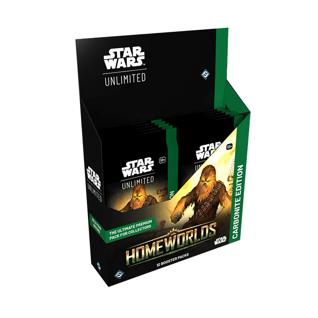 Star Wars Unlimited: Homeworlds Carbonite Booster Box
