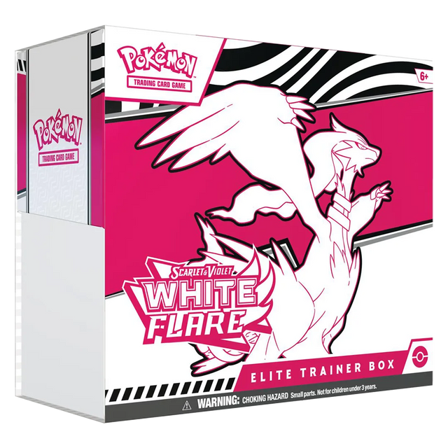 White Flare Elite Trainer Box