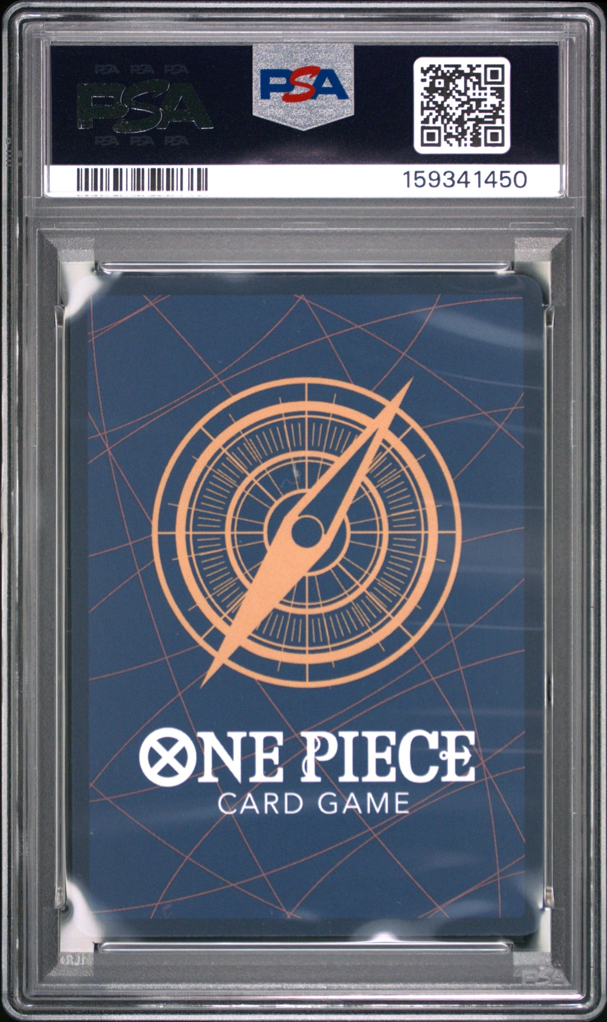 One Piece Op14 Eb04 The Azure Sea's Seven 034 Monkey D. Luffy PSA 10 GEM MINT