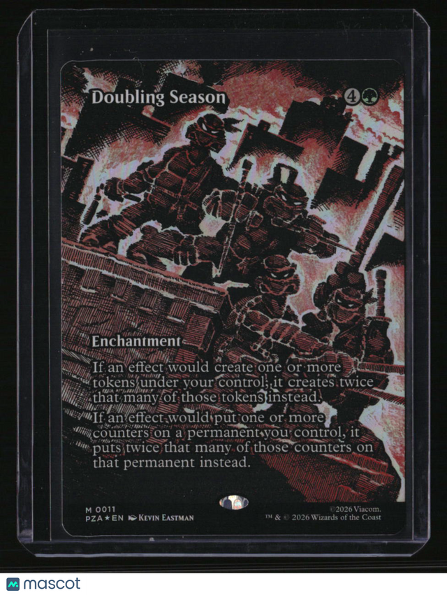Teenage Mutant Ninja Turtles Source Material Doubling Season (Borderless) Foil
