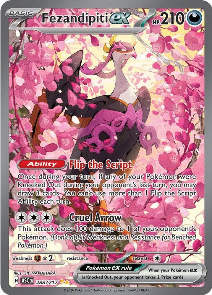 Pokémon TCG: Fezandipiti ex (288/217) - Ascended Heroes Special Illustration Rare