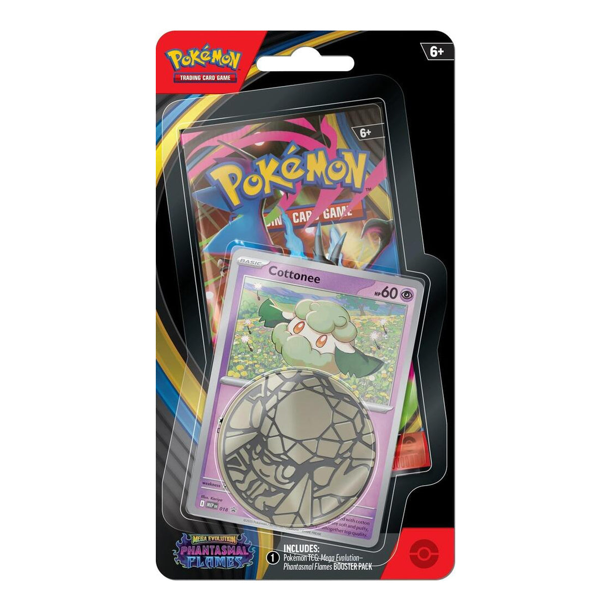 Pokémon TCG: Mega Evolution - Phantasmal Flames Checklane Blister