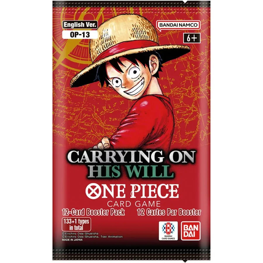 One Piece Card Game: Carrying On His Will Booster Pack (OP-13) [English]