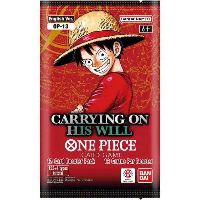 One Piece Card Game: Carrying On His Will Booster Pack (OP-13) [English]